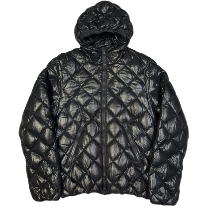 Duvetica Diamond Stitch Puffer Jacket In Black ( S )