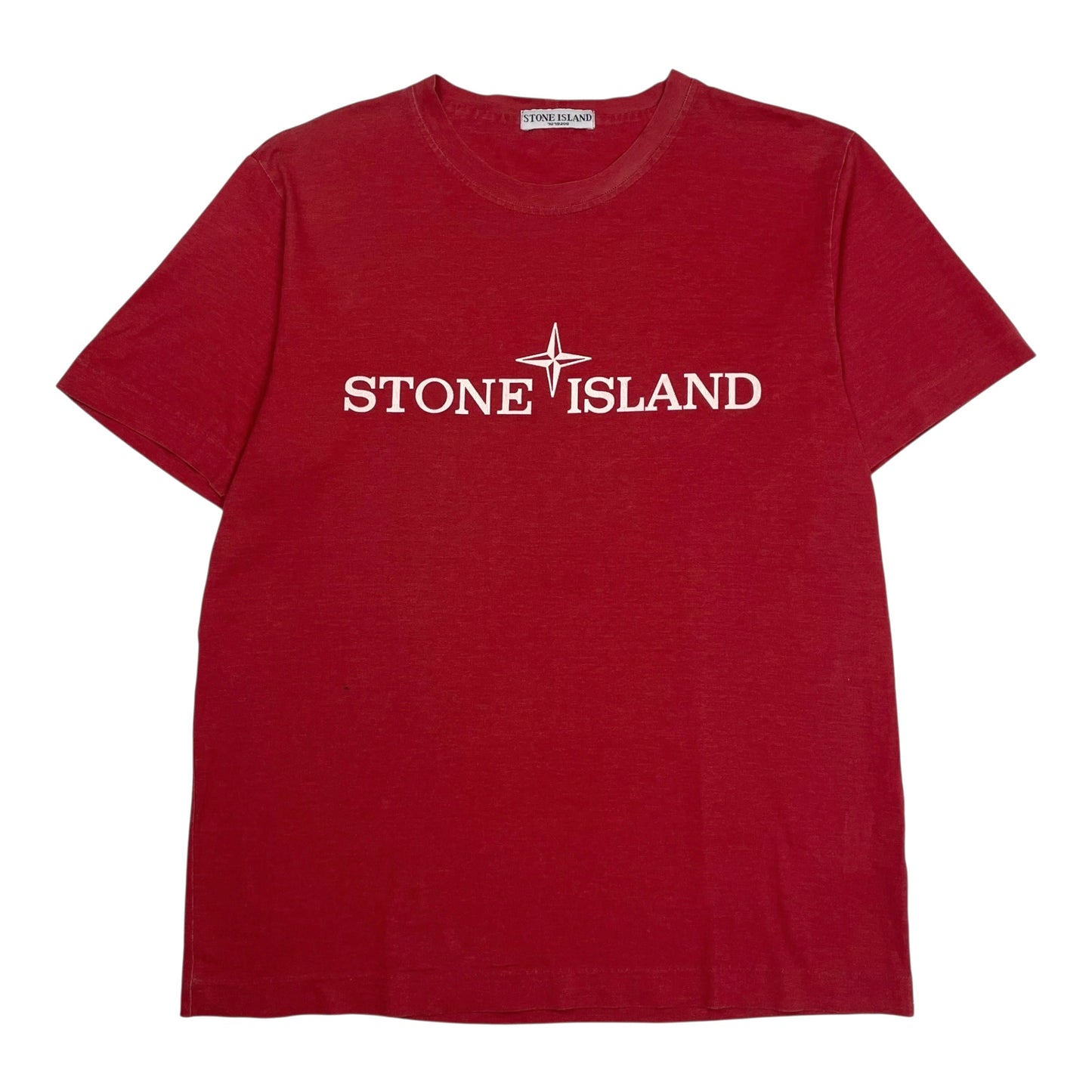 Vintage Stone Island T-Shirt, Size Medium | O/S, Red