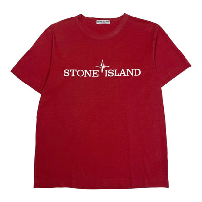 Vintage Stone Island T-Shirt, Size Medium | O/S, Red