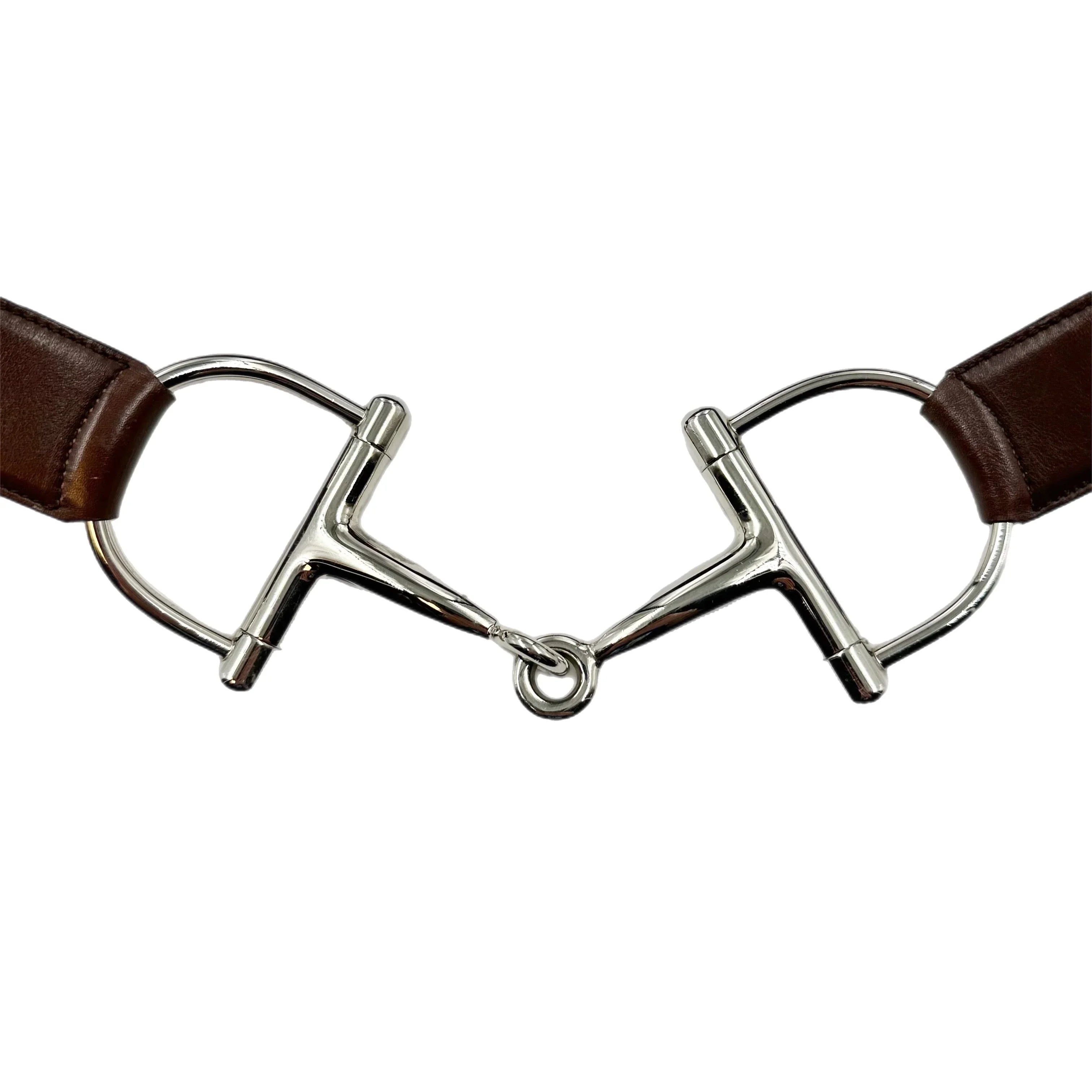 Vintage 1995 Gucci By Tom Ford Horse Bit Buckle Belt – Known Source