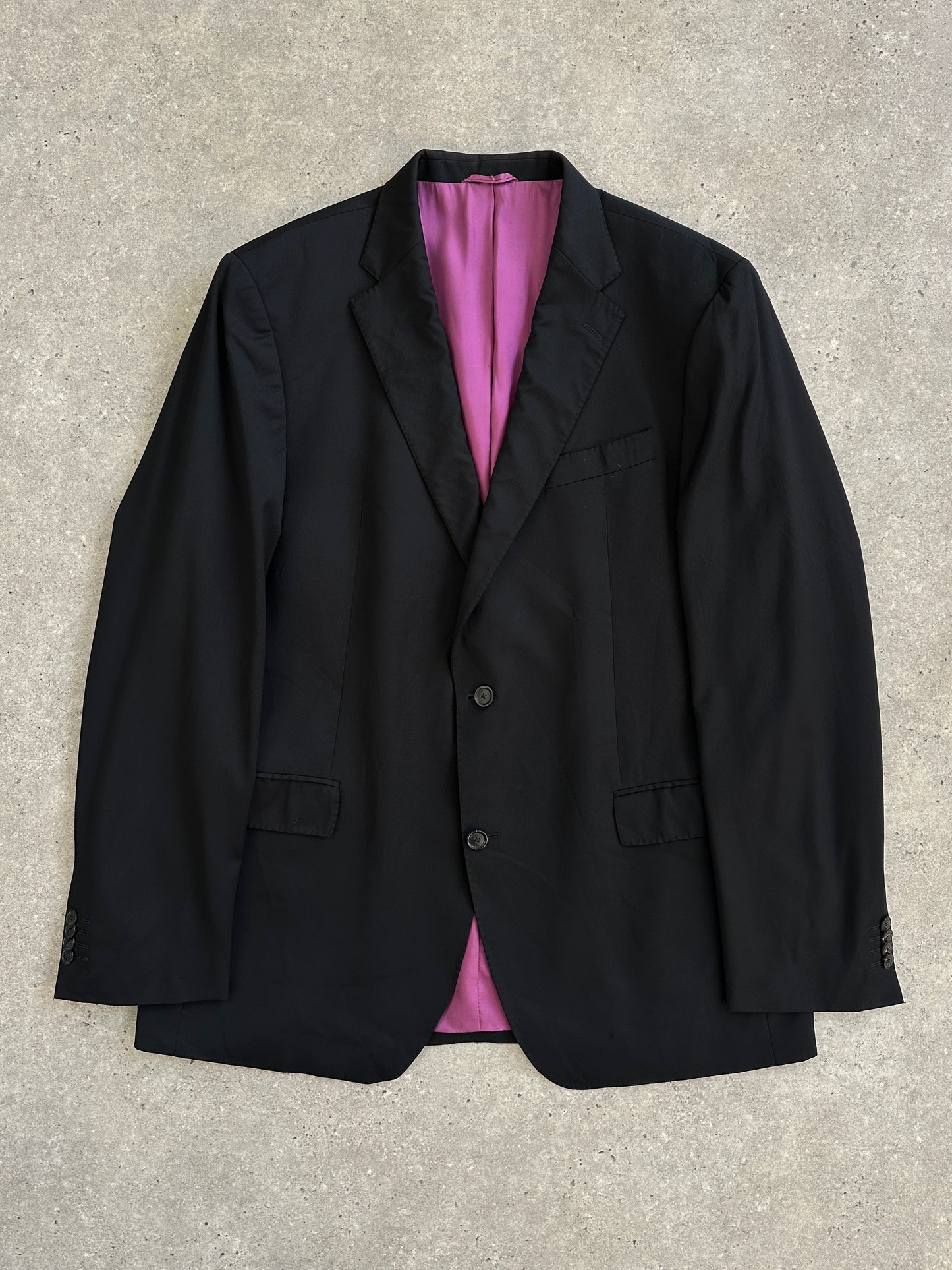 Rene Lezard x Loro Piana Pure Wool Single Breasted Blazer - 44L/XXL