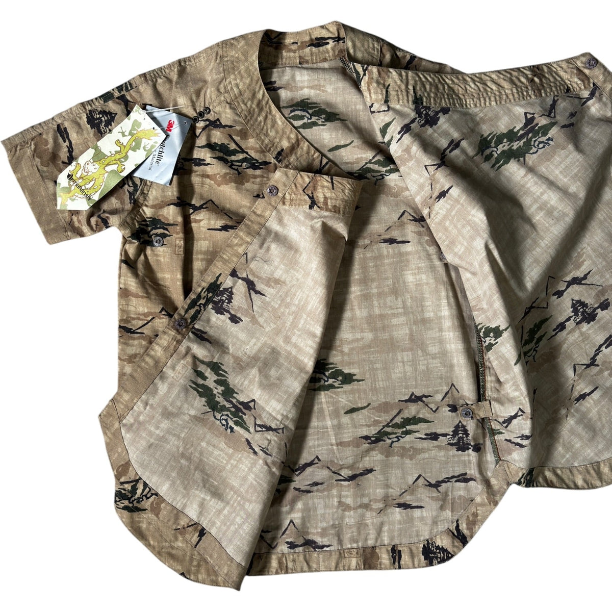 Maharishi 00's Bonsai Kimono Top UK 6/8 | 6/8, Beige