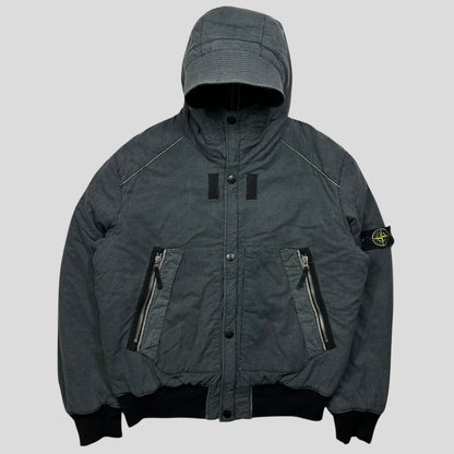 Stone Island AW10 Mussola Gommata Heavyweight Quilted Jacket - XXL