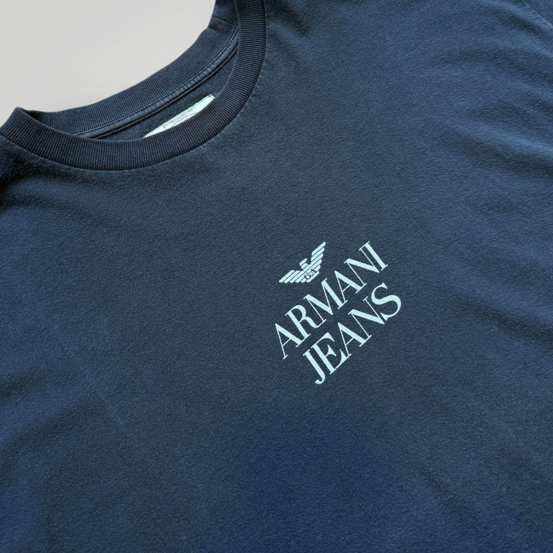 Armani Jeans 90s Cotton T-shirt XL | Default Title, Navy