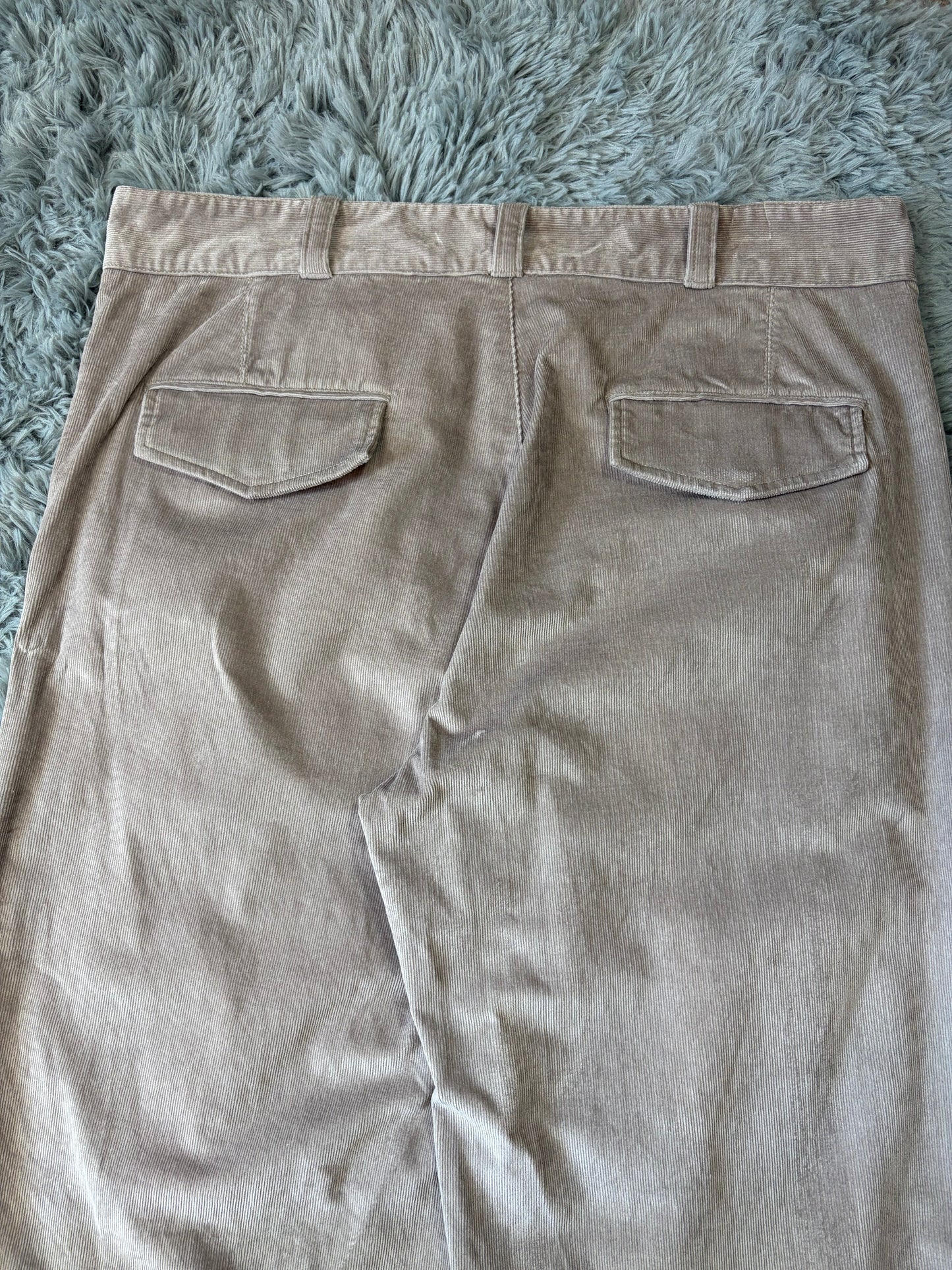 Gucci by Tom Ford 2004 Liquid Velvet Corduroy Western Trousers - IT52 | O/S, Multicoloured