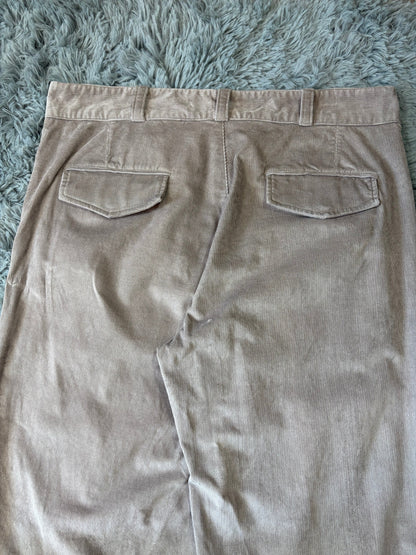 Gucci by Tom Ford 2004 Liquid Velvet Corduroy Western Trousers - IT52 | O/S, Multicoloured