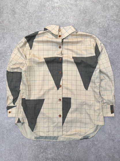 Vivienne Westwood Red Label Plaid Reverse Button Down Shirt