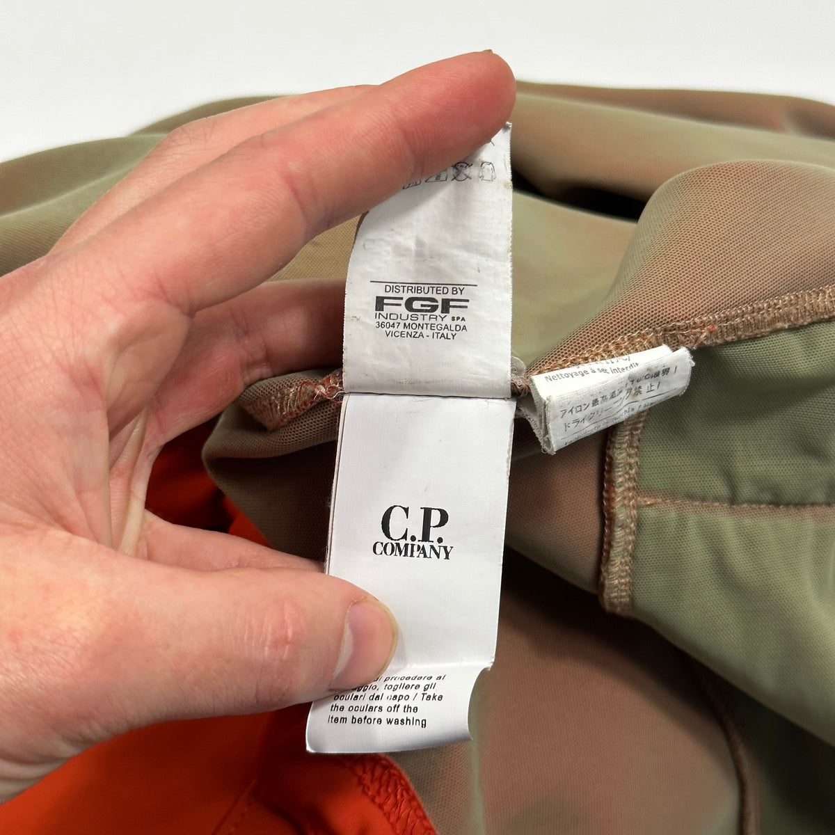 CP Company Soft Shell Goggle Jacket - M | Medium, Orange