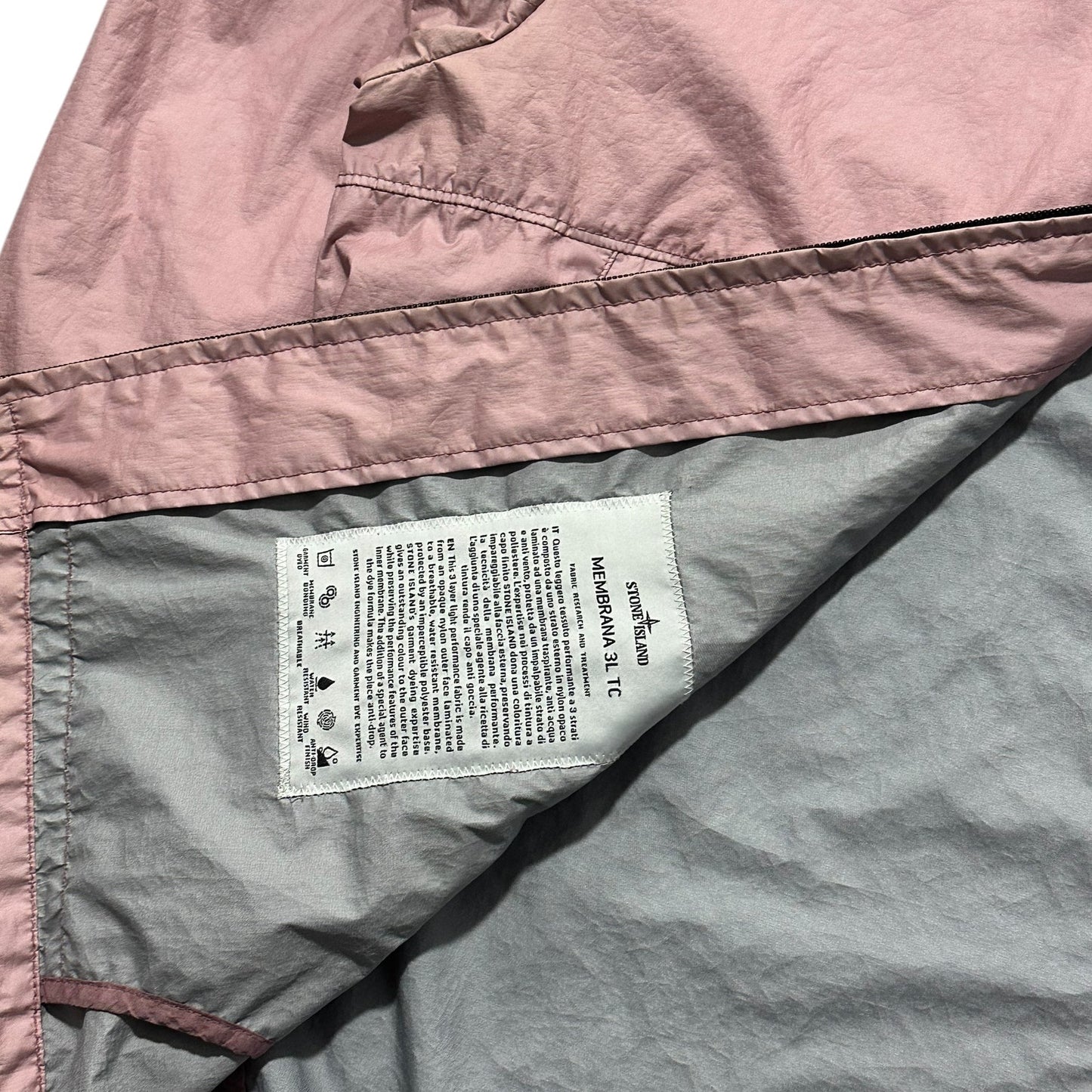 Stone Island Membrana TC Zip Up Windbreaker