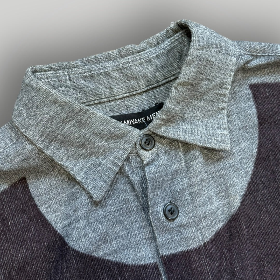 Issey Miyake IS 2000's Stripe Cotton Shirt M