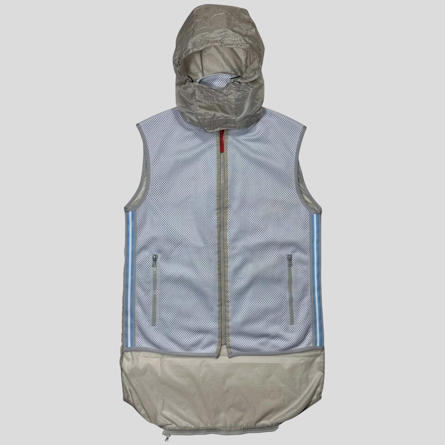 Prada Sport SS00 Gel Seam Convertible Mesh Gilet - IT48 | Default Title, Multicoloured
