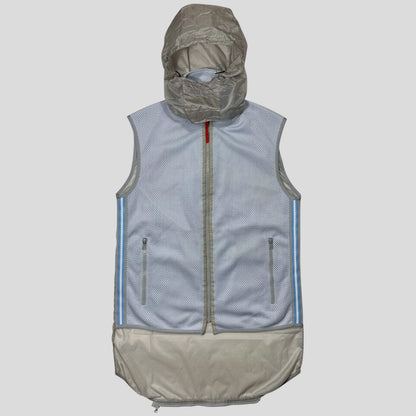 Prada Sport SS00 Gel Seam Convertible Mesh Gilet - IT48 | Default Title, Multicoloured