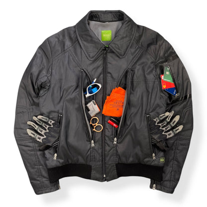 2000's Hugo Boss Stealth Pocket Bomber Jacket (M) | Default Title, Green