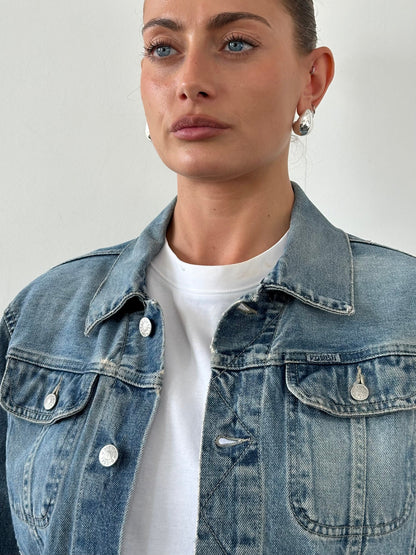 Diesel Fitted Denim Jacket - S