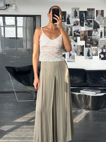 Vintage 2010s Lace Cami Top - M