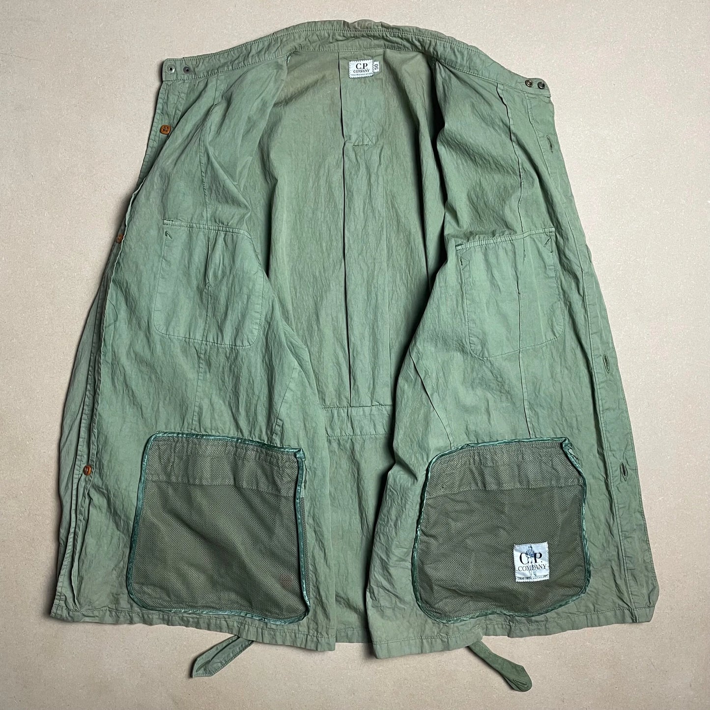 S/S 1990 C.P. COMPANY Ideas From Massimo Osti Sage Green Japan Exclusive Sahara Jacket