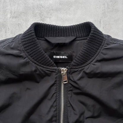DIESEL BOMBER JACKET | O/S, Black