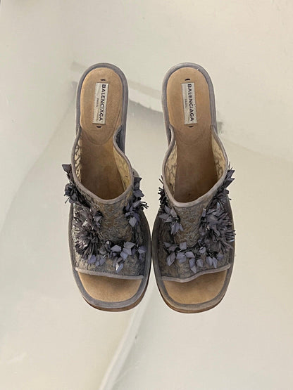 Balenciaga square Mules - Known Source