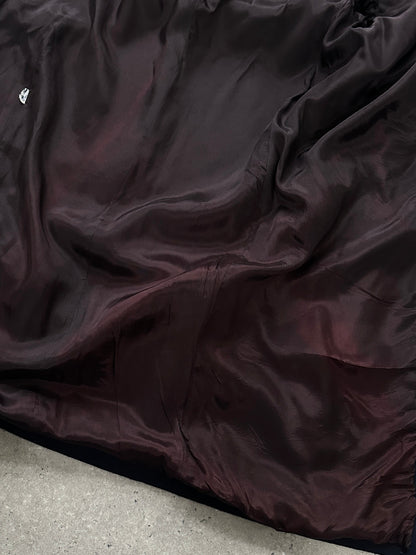 Christian Dior 1980s Pure Wool Double Breasted Coat - S