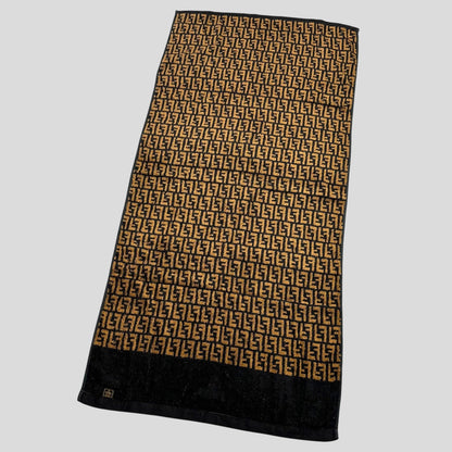 Fendi Zucca FF Reversible Cotton Towel