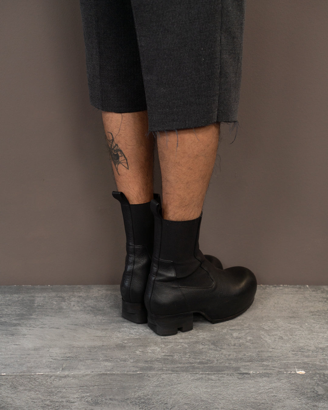 RICK OWENS BEATLE BALLAST BOOT (EU 40) | Default Title, Black