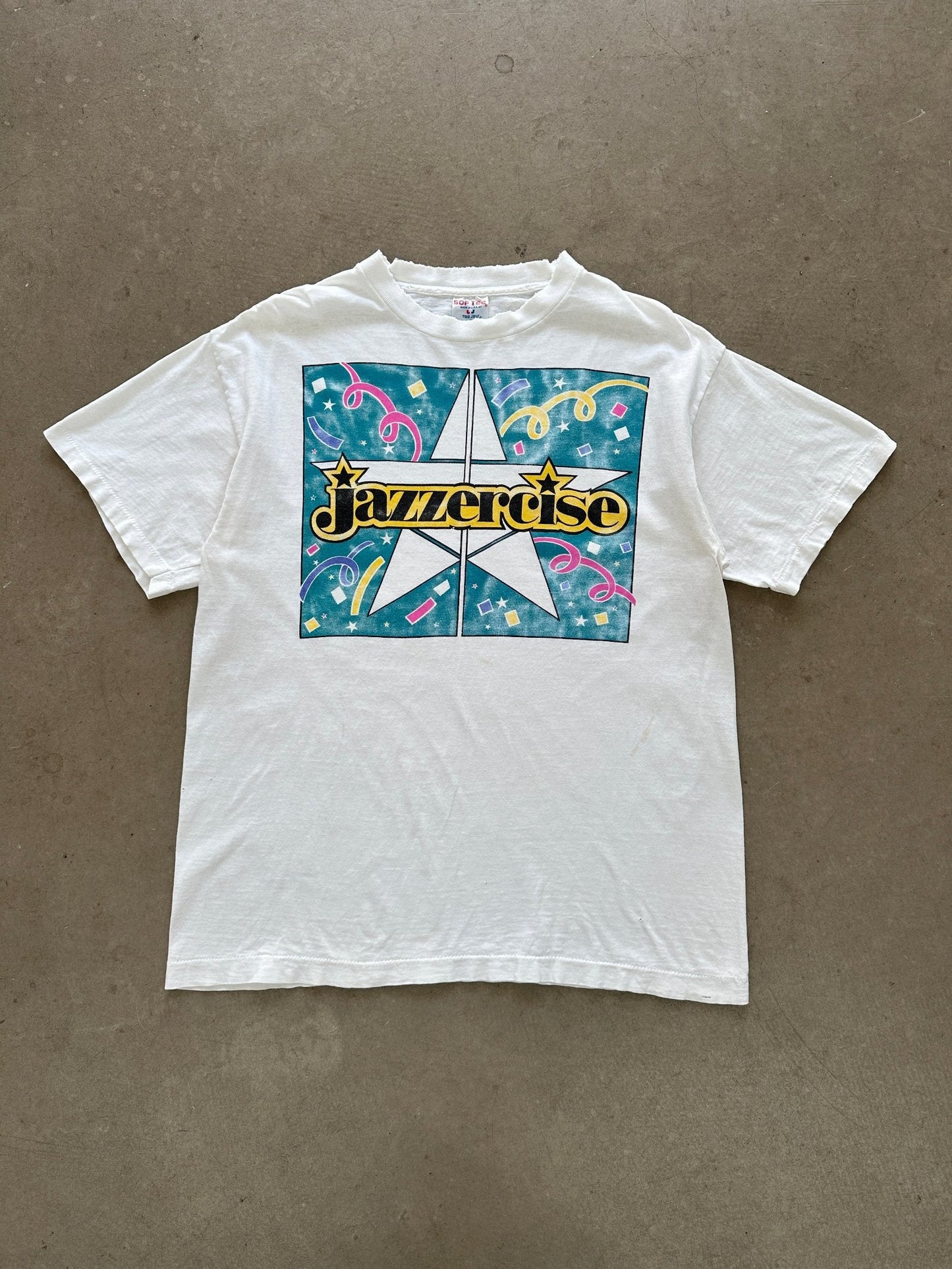 1980's Jazzercise T-Shirt - XL | Default Title, Red