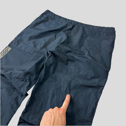 CP Company 2000 Navy Millenium Nylon Technical Trousers - 34 | Default Title, Navy