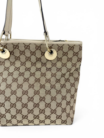 2000s Gucci GG Monogram Tote Bag | O/S, Multicoloured
