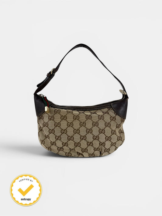 90s Gucci GG Monogram Mini Shoulder Bag | O/S, Multicoloured