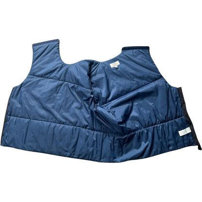Armani Jeans 90’s Padded Utility Vest Jacket L | Large, Blue
