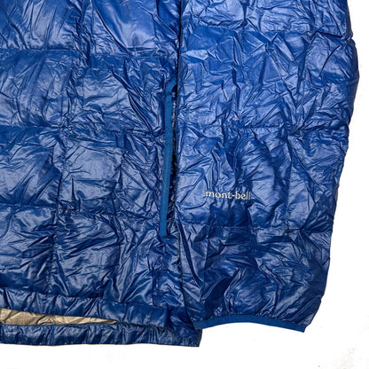 Montbell Square Stitch Down Puffer Jacket In Blue ( XL )