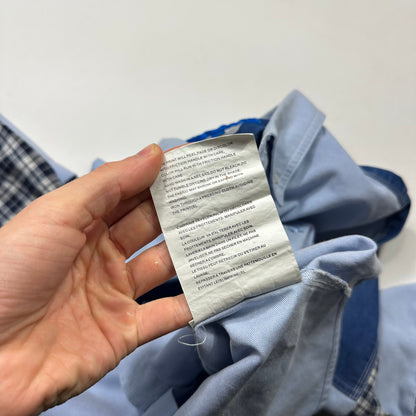 Junya Watanabe x Brooks Brothers 2005 Patchwork Cargo Shirt - M (S) | Blue