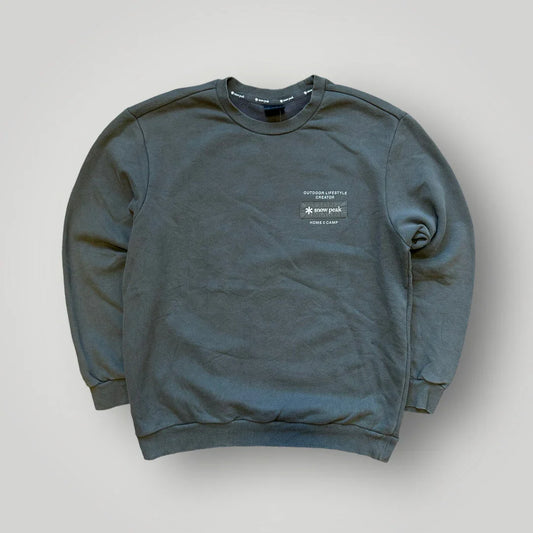 Snow Peak Home = Camp Crewneck XL