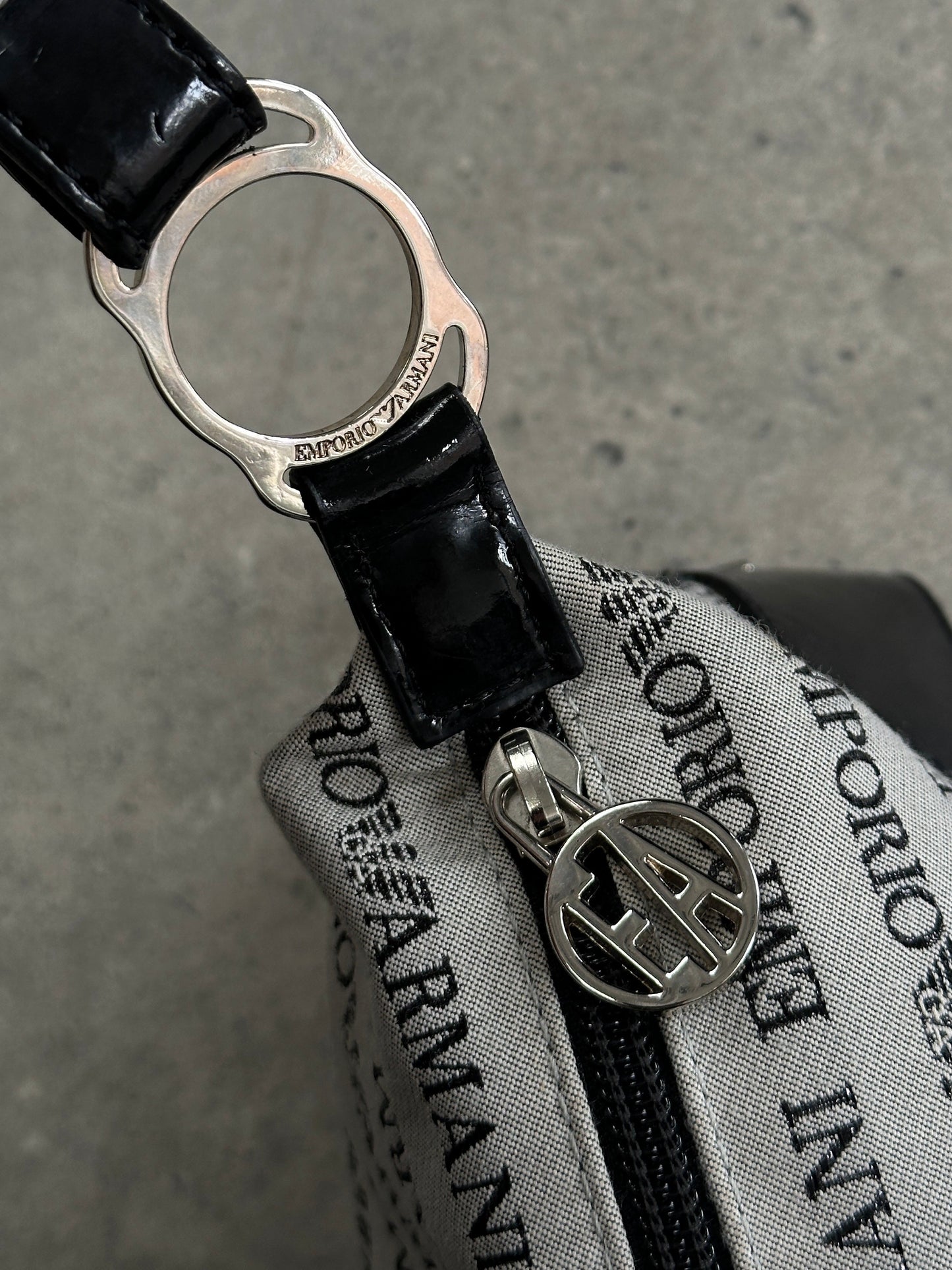 Emporio Armani Monogram Shoulder Bag