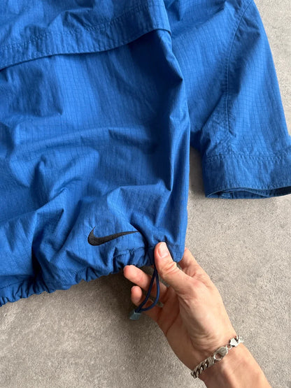 nike acg 1990s storm fit technical ripstop waterproof jacket (l) | Default Title, Blue