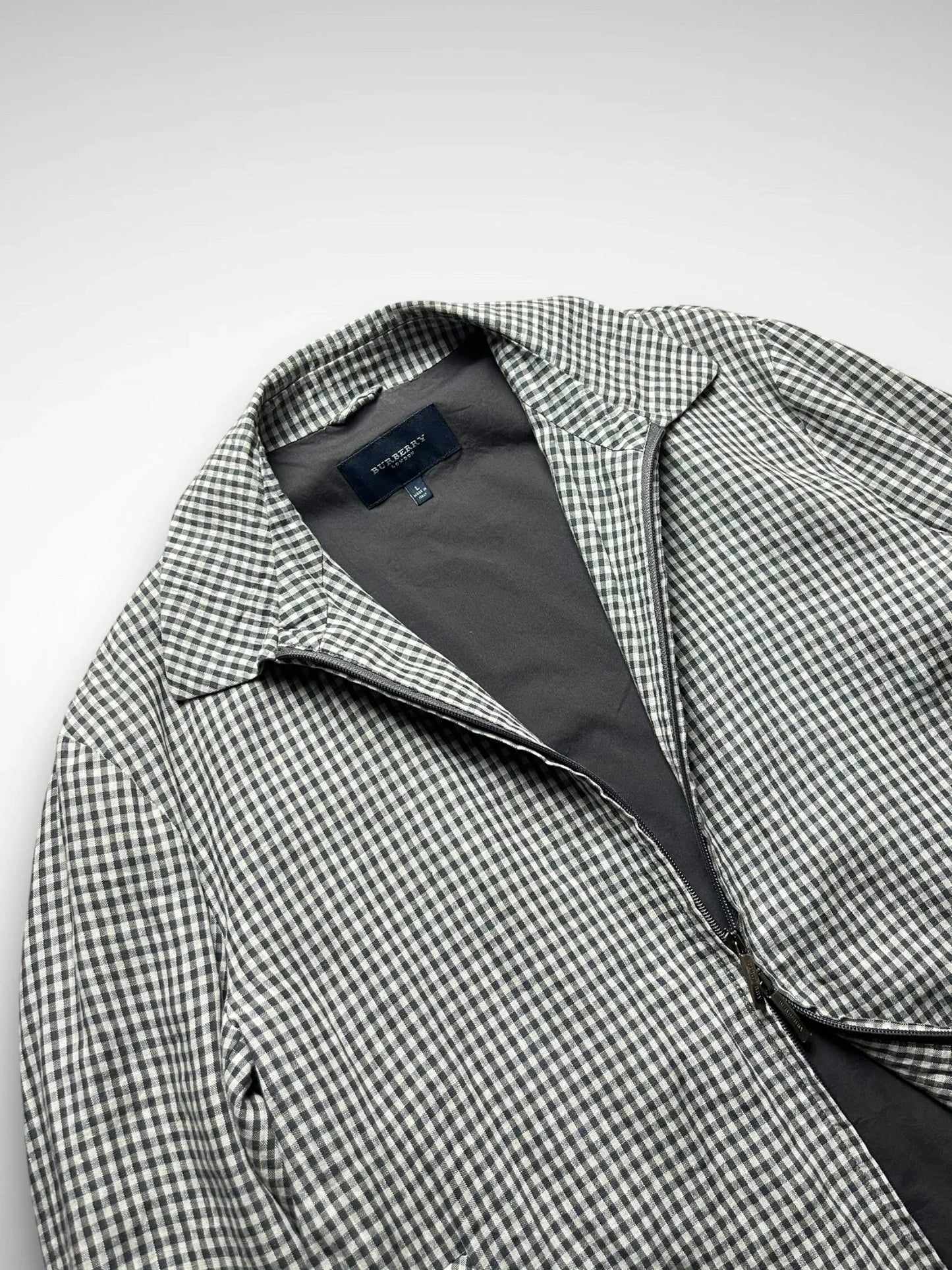 Burberry Checkered Blouson Jacket (2000s)