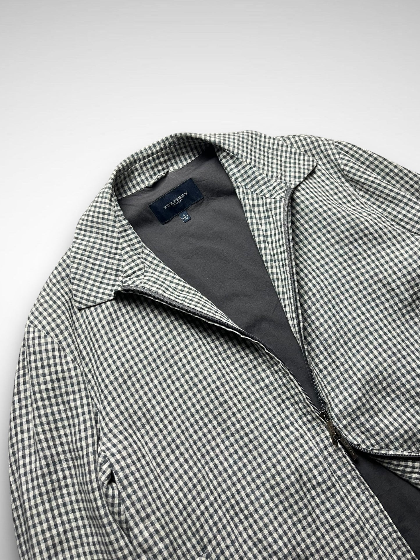 Burberry Checkered Blouson Jacket (2000s)