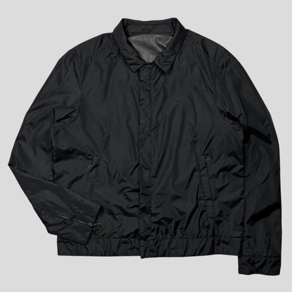 Prada Sport 2007 Glove Leather + Nylon Reversible Work Jacket - IT54 (L)