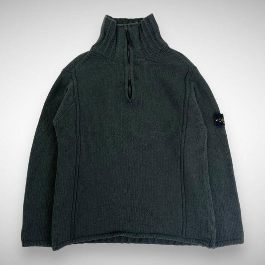 Stone Island 1/4 Zip Knit (AW2000)