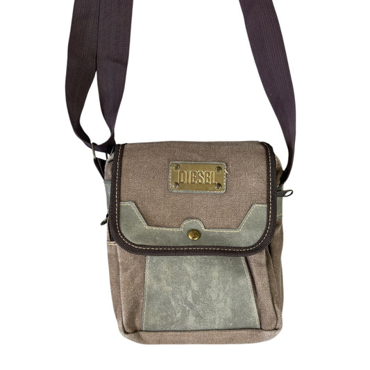 Diesel 00’s Spare Parts Side Bag | O/S, Brown