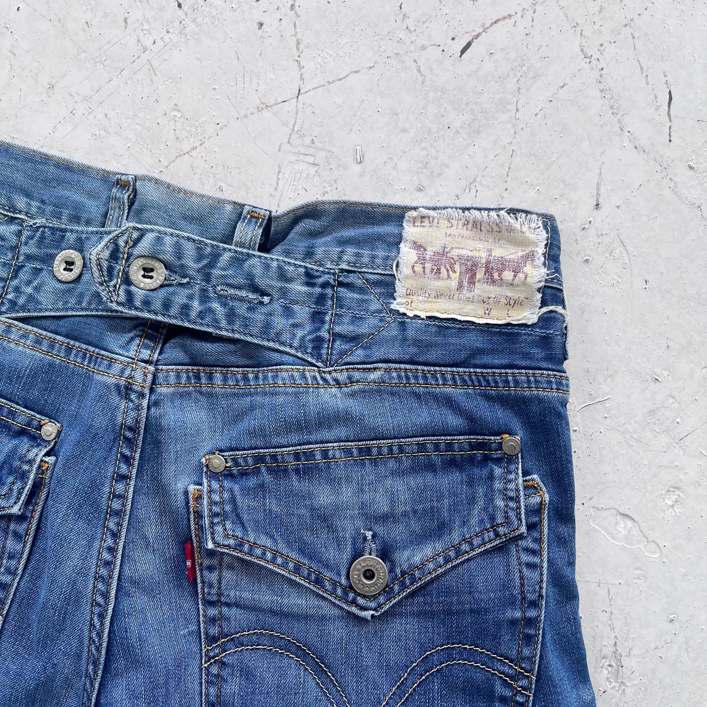 vintage 503 levis buckle back jean shorts | Blue, Blue
