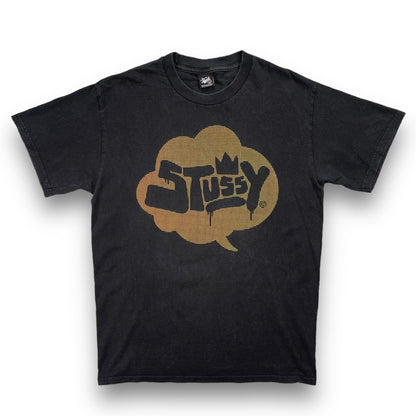 2000's Stussy Textured Graphic T-Shirt (M) | Default Title, Multicoloured