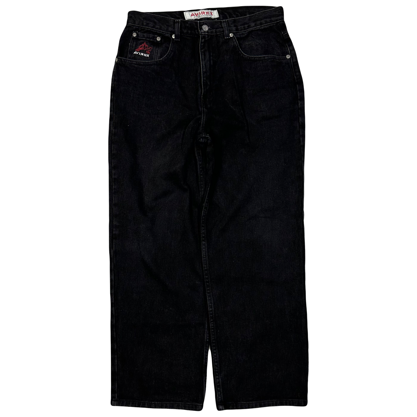 Avirex Jeans In Black ( W32 )