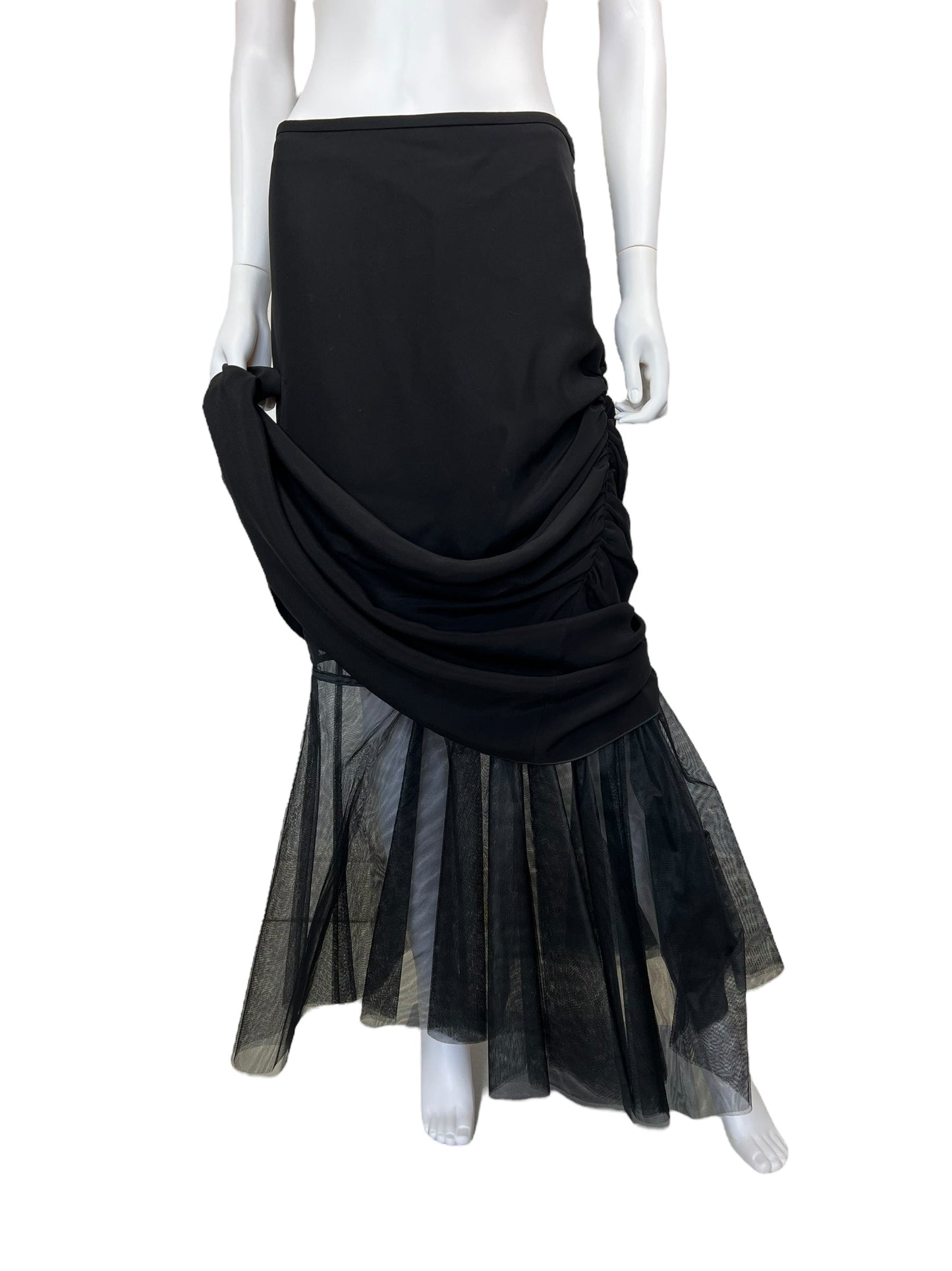 Armani Collezioni 2008 tulle maxi skirt | Black, Black