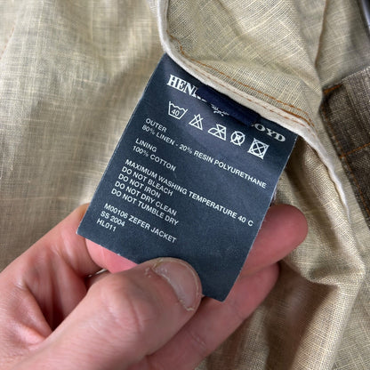 Henri Lloyd 00’s Linen Waxed Jacket XL | XL, Multicoloured