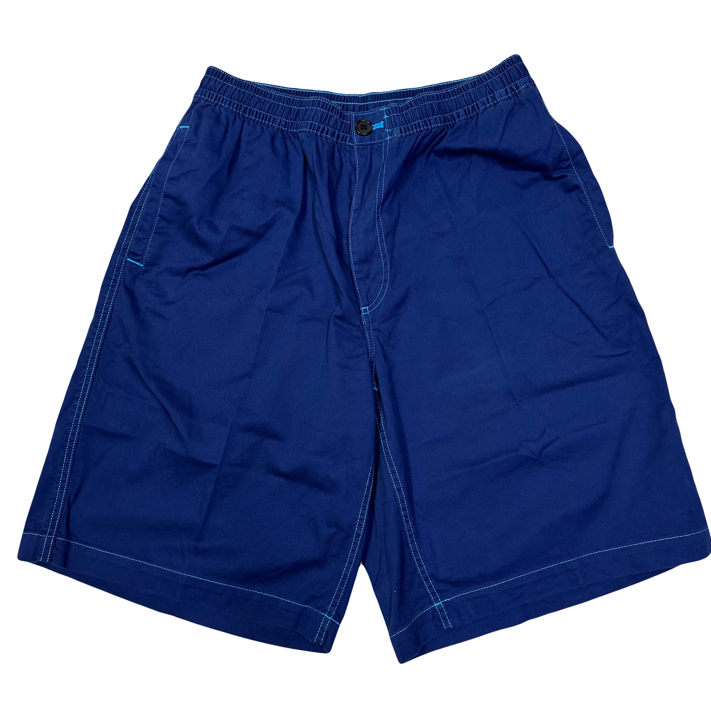 Uniqlo X Marni Wide Fit Shorts In Blue ( L )