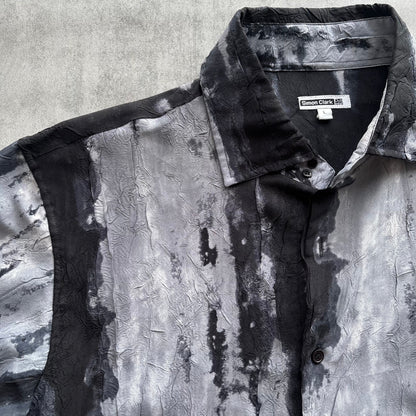 VINTAGE PAINT SHIRT | O/S, Black and Grey