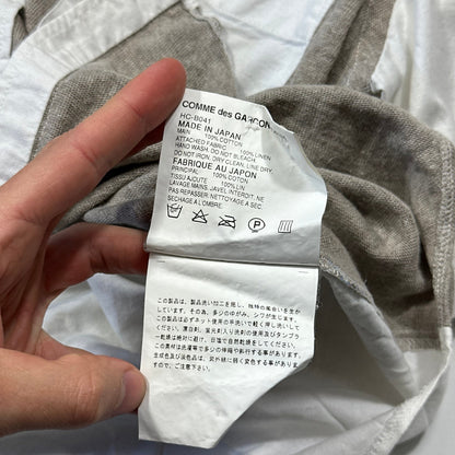 Comme Des Garçons Homme 2008 Linen Panelled Shirt - S/M