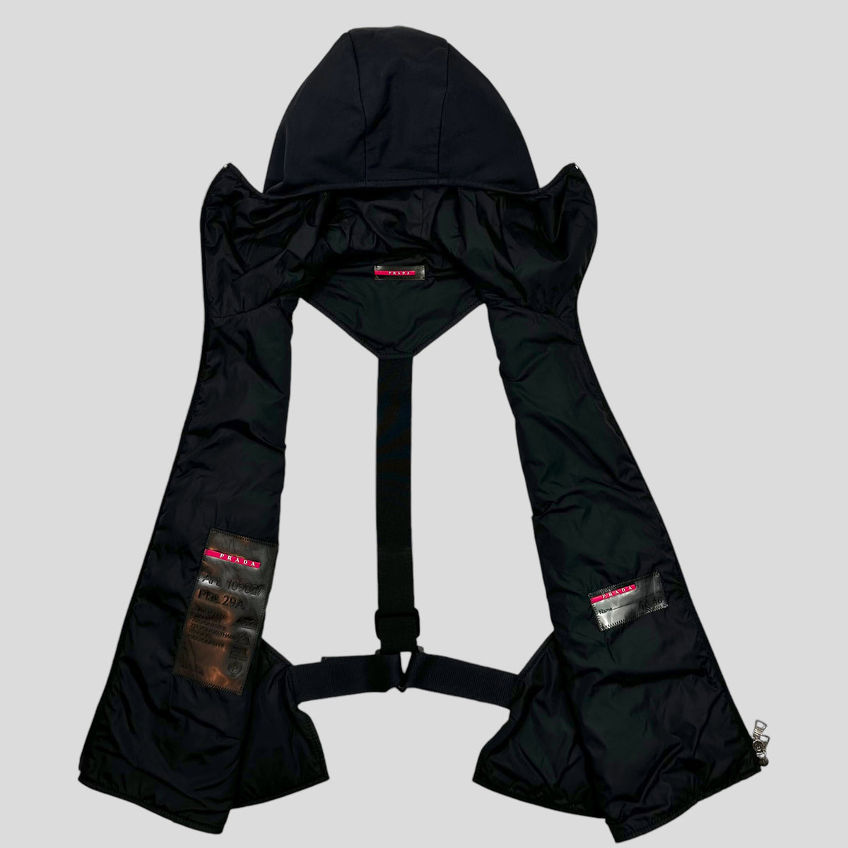 Prada Sport AW99 Technical Ninja Harness Vest - IT46 (M) | Medium, Black