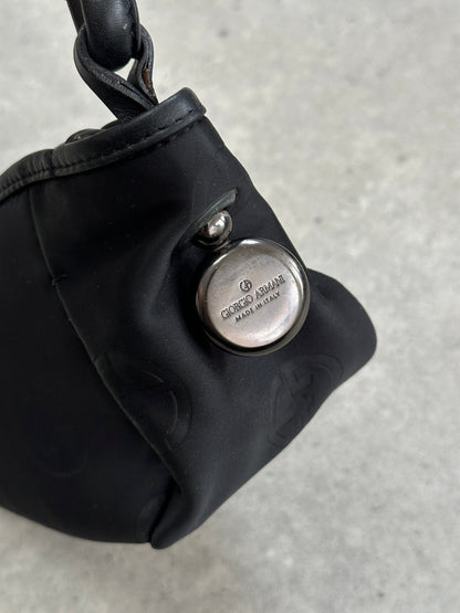 Giorgio Armani 2000s GA Monogram Baguette Bag